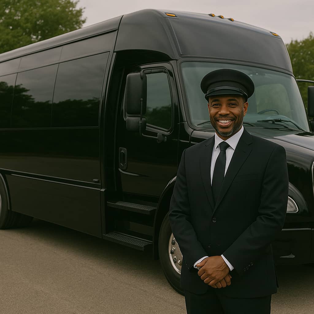 30 Passenger Party Bus Larger parties, club nights, Professional Chauffeur Service