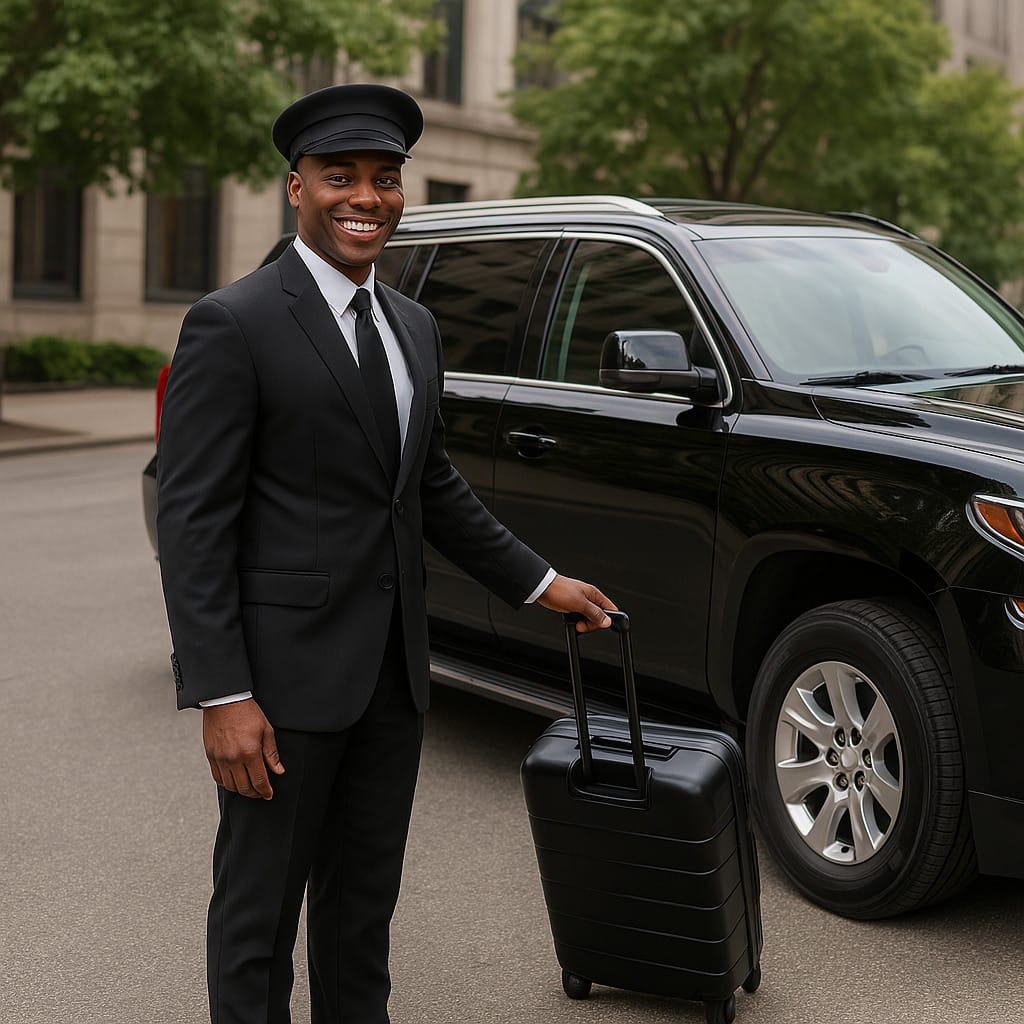 Executive SUV Business travel, airport transfers, small groups, Professional Chauffeur Service