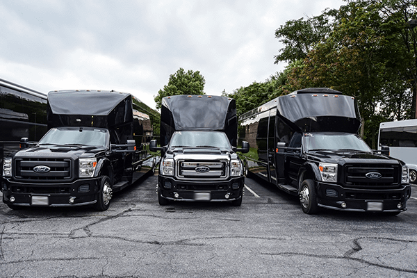 40 Passenger Mini Coach for Mid-size groups, tours, events, Professional Chauffeur Service, Passenger Executive Coach