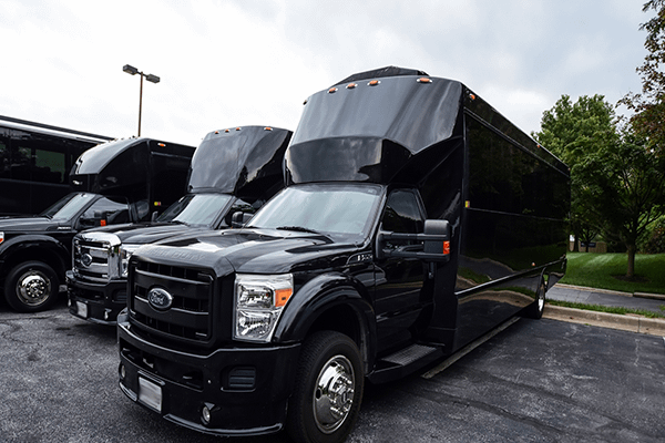 Corporate shuttles, group travel, Professional Chauffeur Service, passenger executive shuttle bus