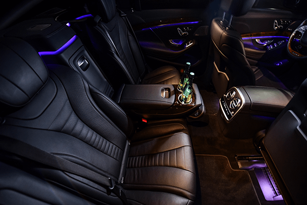 Exotic Sedan VIP travel, weddings, special occasions, Professional Chauffeur Service